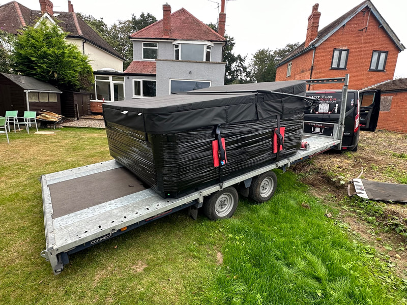 My hot tub mover relocations removals service